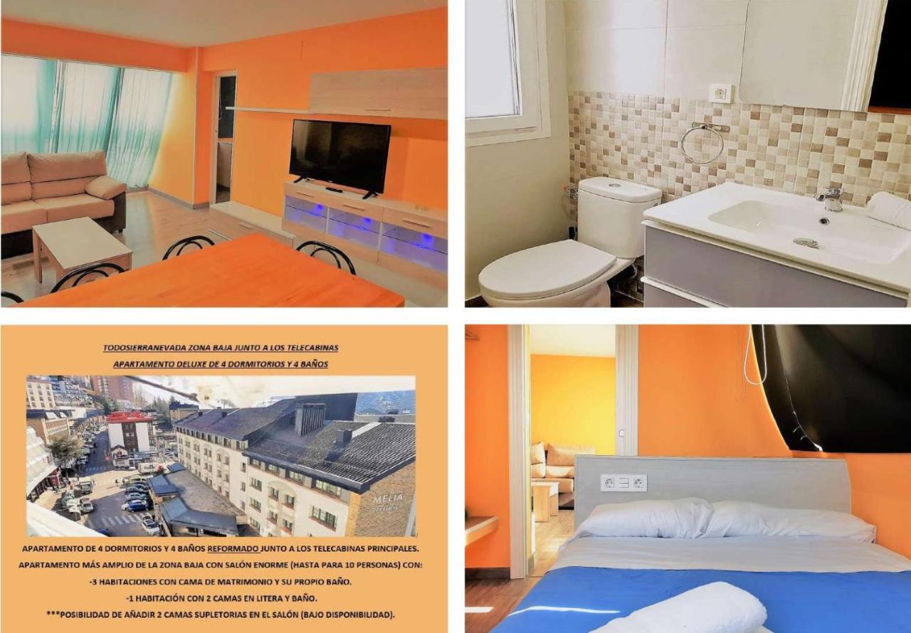 Todosierranevada Zona Baja - Apartamentos De 4 Dormitorios - Junto A Los Telecabinas Σιέρρα Νεβάδα Εξωτερικό φωτογραφία